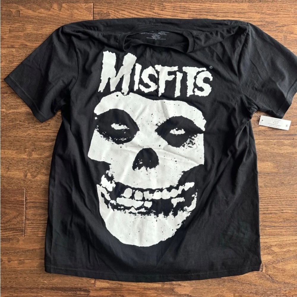 Misfits Fiend Skull Band T-Shirt new with tags Large